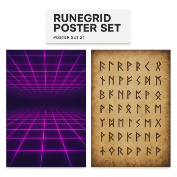 Runegrid Poster Set